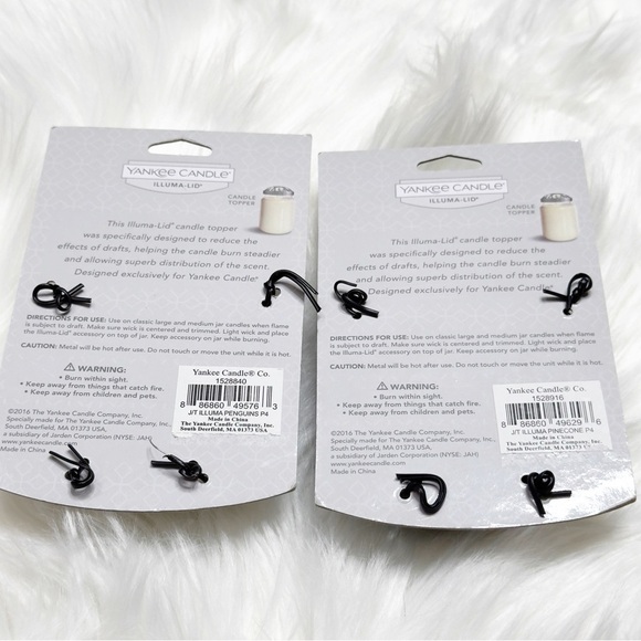 Yankee Candle Penguin Christmas Illuma Lid Candle Topper - Picture 2 of 2